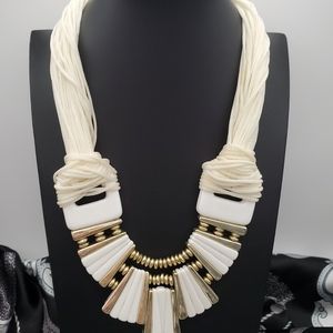 Vintage Ivory String Necklace